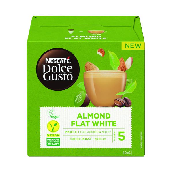 Nescafe Dolce Gusto Alm Flt Wht Pk36 image