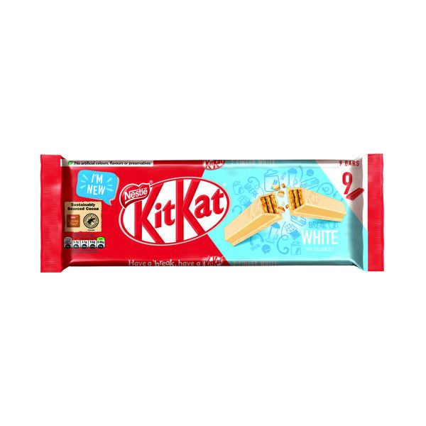 Nestle Kit Kat 2 Finger Wht Pk9 image