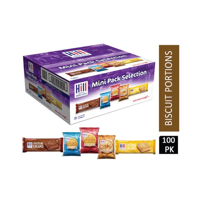 Hill Biscuits Mini Selection Packs (Pack of 100) NWT3814 image 2