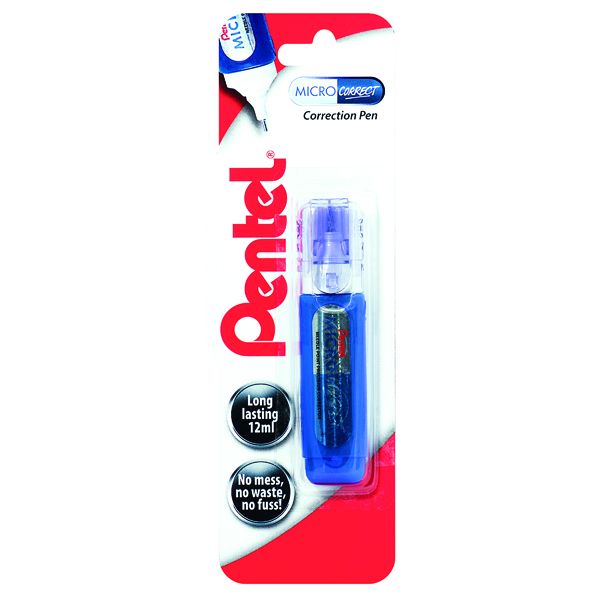 Pentel Micro Correct Blis Crd Pk12 image