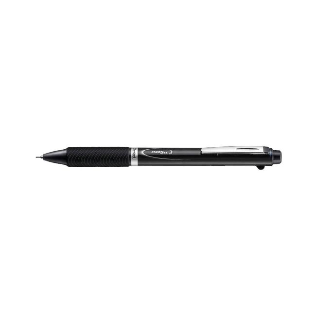 Pentel EnerGel 3 Multi-Colour Rollerball Pen 0.5mm Black Barrel (Pack of 12) BLC35AX image 2