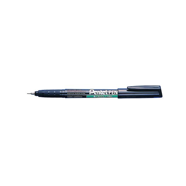 Pentel Nmf50 Marker 0.4 Black image