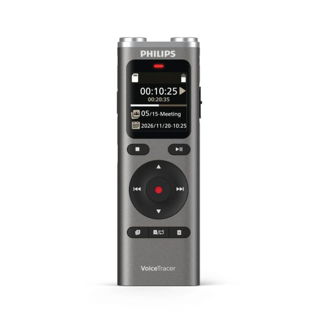Philips DVT2075 VoiceTracer Audio Recorder with Sembly Speech-to-Text Cloud Software Trial DVT2075/0 image 1