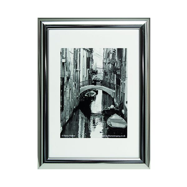Hampton Frames Cert Frm A4 Chrome image