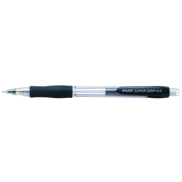 Pilot Super Grip Pencil Black image