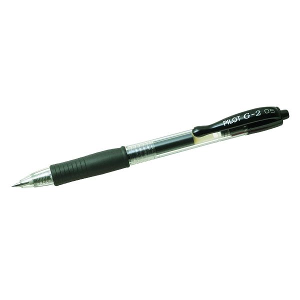 Pilot G205 Retractable Gel Pen Black image