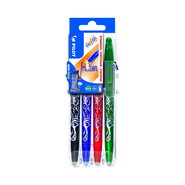 Pilot FriXion Set2Go Rball Astd Pk4 image