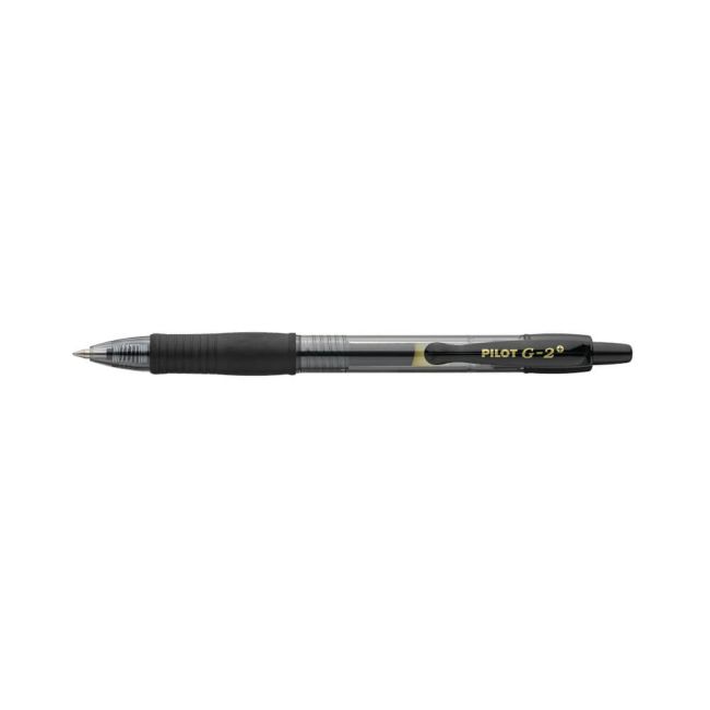 Pilot G-2 Plus Begreen Gel Ink Rollerball Medium Black (Pack of 12) PUJ163166 image 1