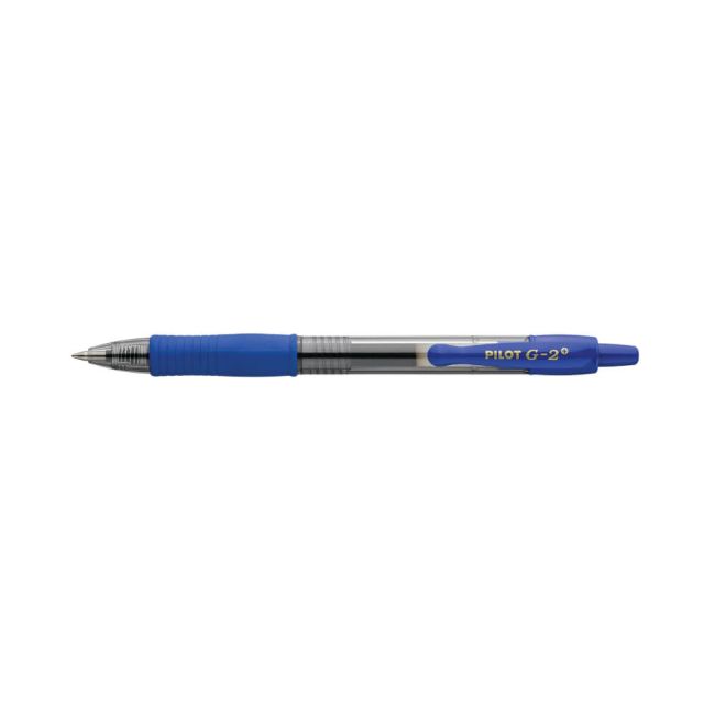 Pilot G-2 Plus Begreen Gel Ink Rollerball Medium Blue (Pack of 12) PUJ163180 image 1