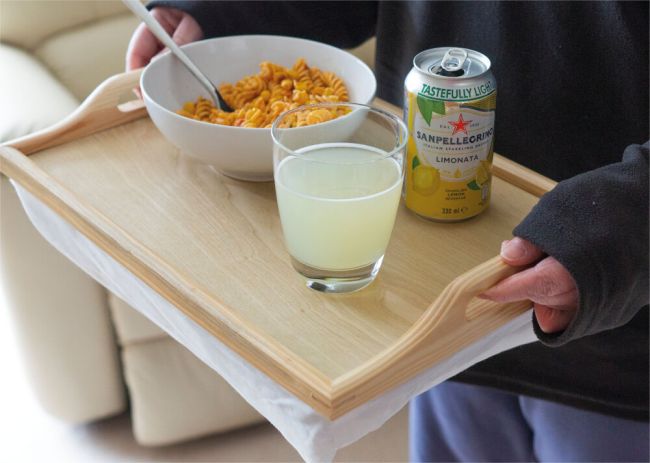 Aidapt Wooden Lap Tray with Cushion VM938D image 3