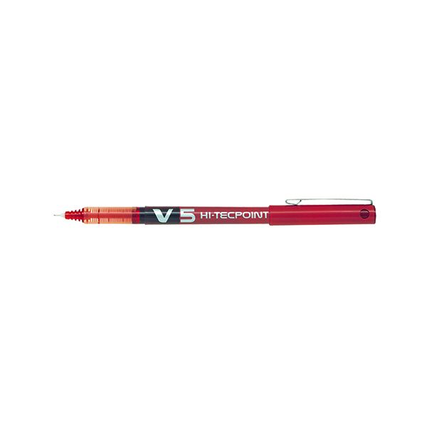 Pilot V5 Liquid Ink Pen Red Box 12 image