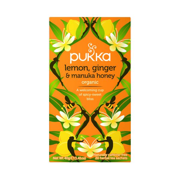 Pukka Lemon/Ginger/Manuka Tea Pk20 image