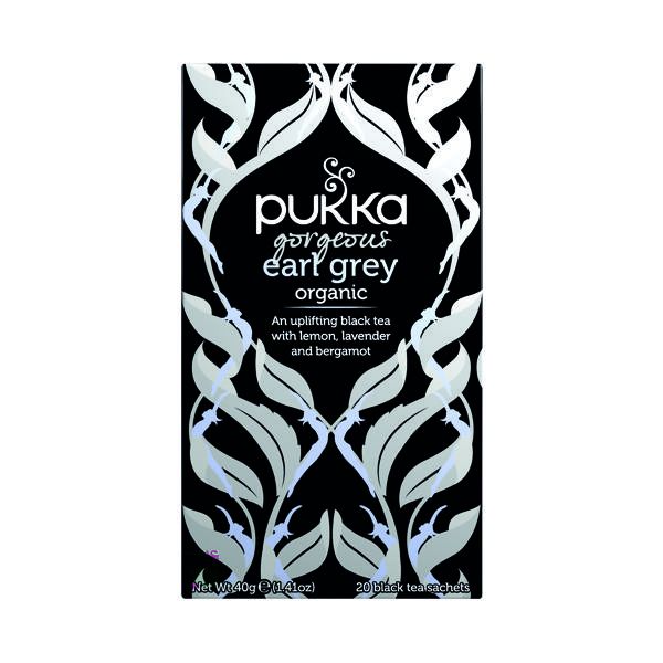 Pukka Earl Grey Fairtrade Tea Pk20 image