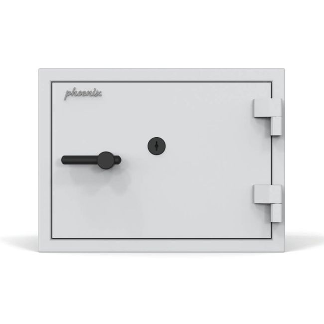 Phoenix Fortress High Security Safe Size 3 46L + Key Lock White SS1453K image 1