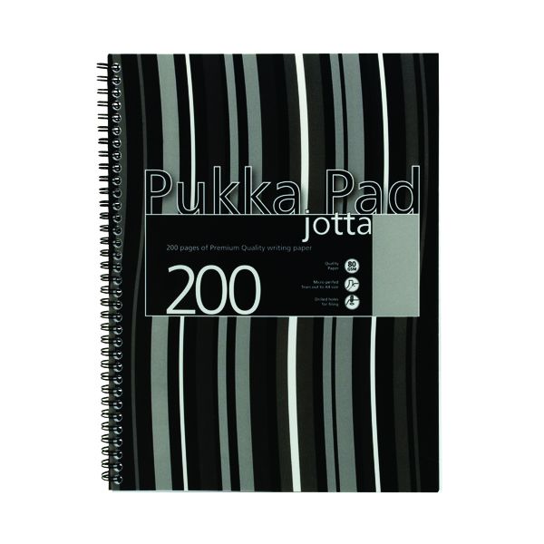 Pukka Stpes Jotta Nbk A4 Blk Pk3 image