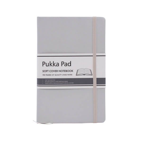 Pukka Pad Sig Sft Cvr Nbk A5 Oatmeal image