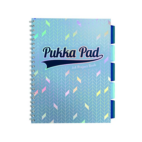 Pukka Glee Prjct Book Lt Blu A4 Pk3 image