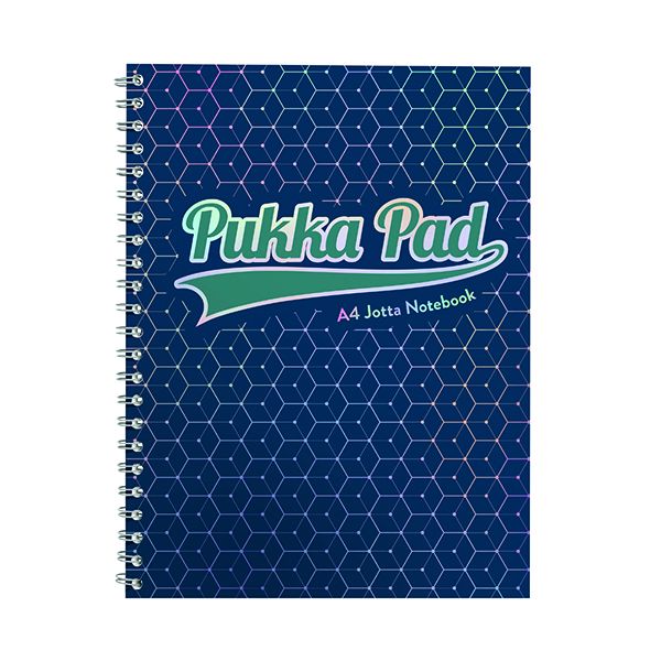 Pukka Glee Jotta Pad Dk Blu A4 Pk3 image