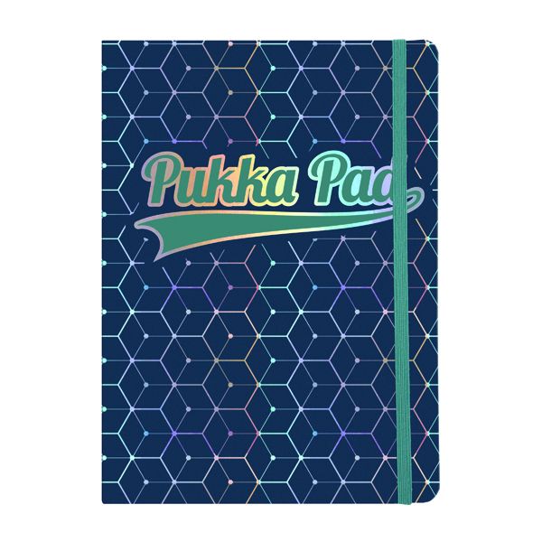 Pukka Pad Glee Journal A5 D/Blu Pk3 image