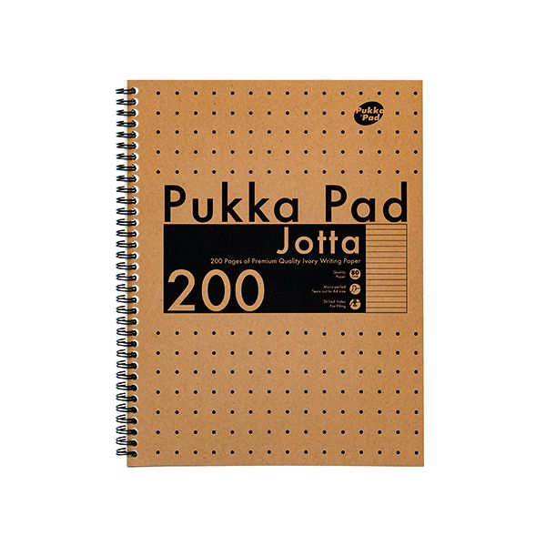 Pukka Pad Kraft Jotta Notebook A4 P3 image