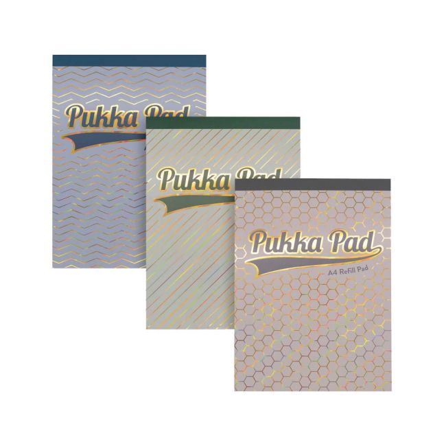 Pukka Pad Haze Refill 160 Page A4 Assorted (Pack of 6) 9880AST-HZE image 1