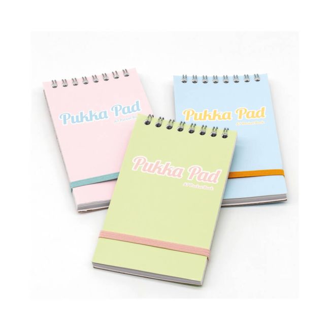 Pukka Pad Pastel Pocket Book A7 Assorted (Pack of 6) 2017-PST image 2