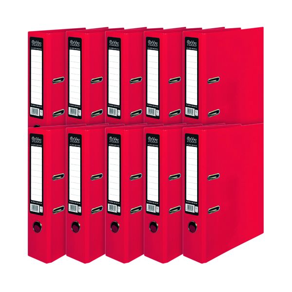 Pukka Brights Lever Arch A4 Red P10 image