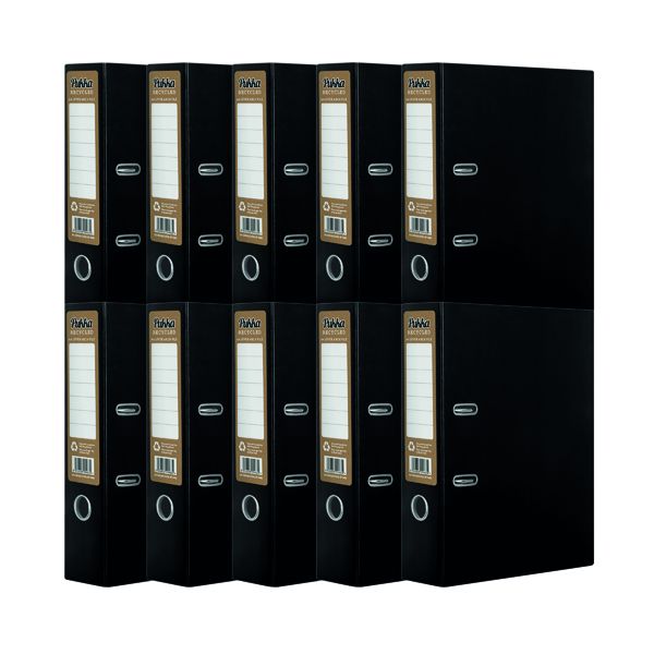 Pukka Recycled L/Arch A4 - Blk Pk10 image