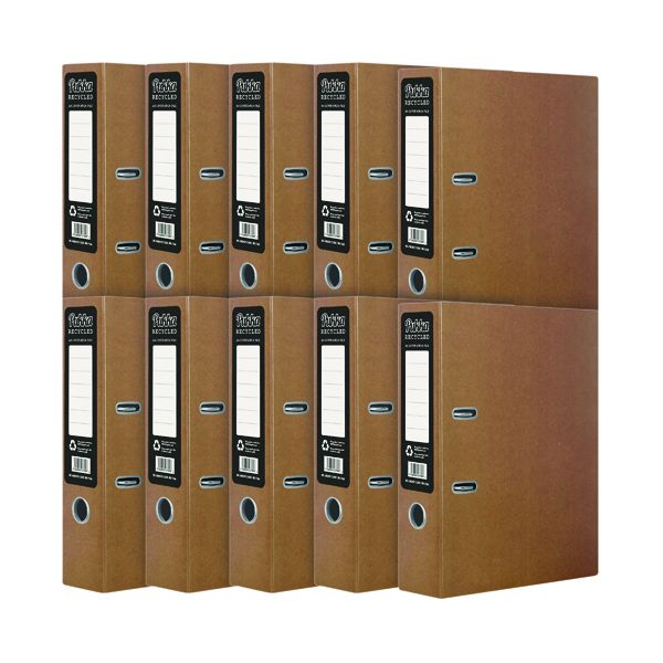 Pukka Recycled L/Arch A4 Kraft Pk10 image