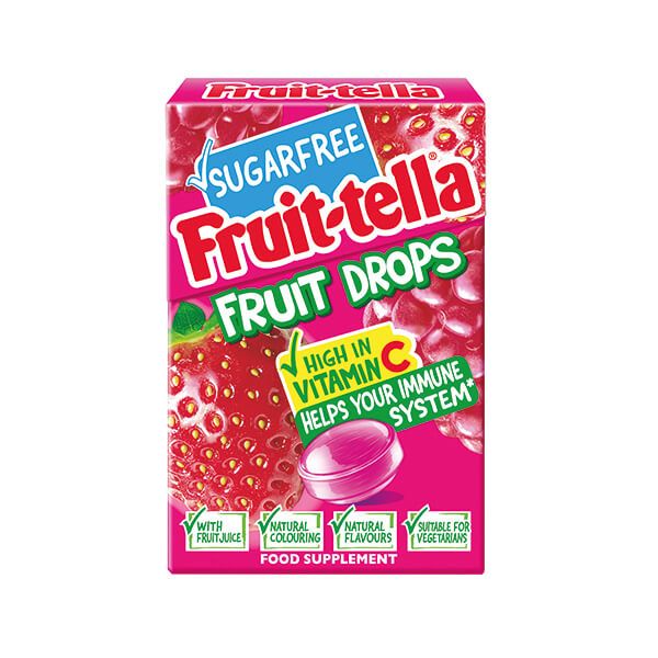 Fruittella Frt Drps R/Berry x12 Pk20 image