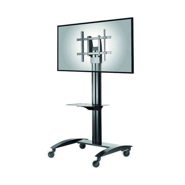 Peerless Flat Panel Mob Trolley Blk image