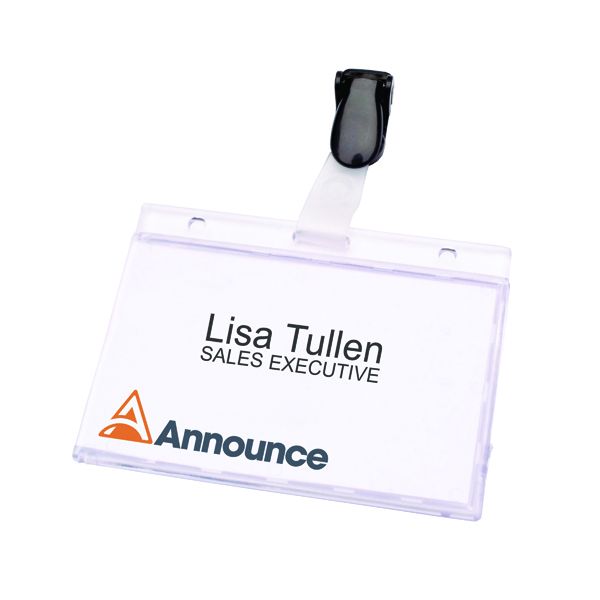 Security Pass Holder 60X90mm Pack25 image