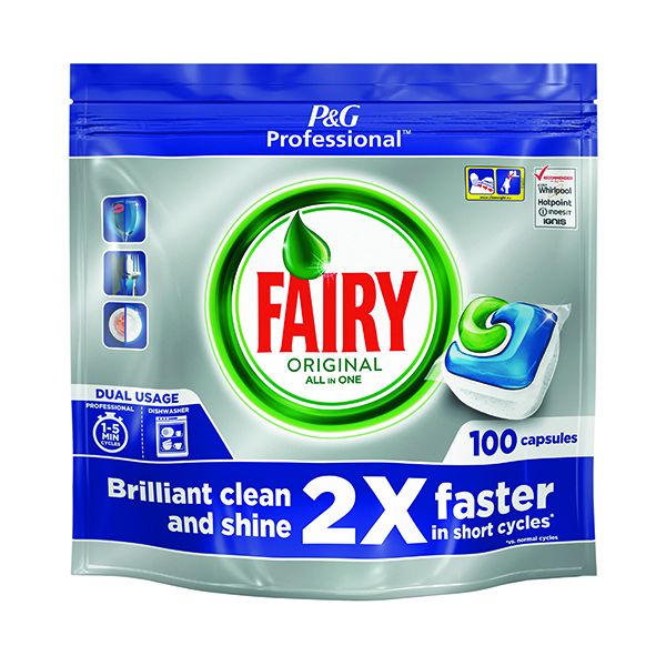 Fairy Orig Dishwasher Tablets Pk100 image