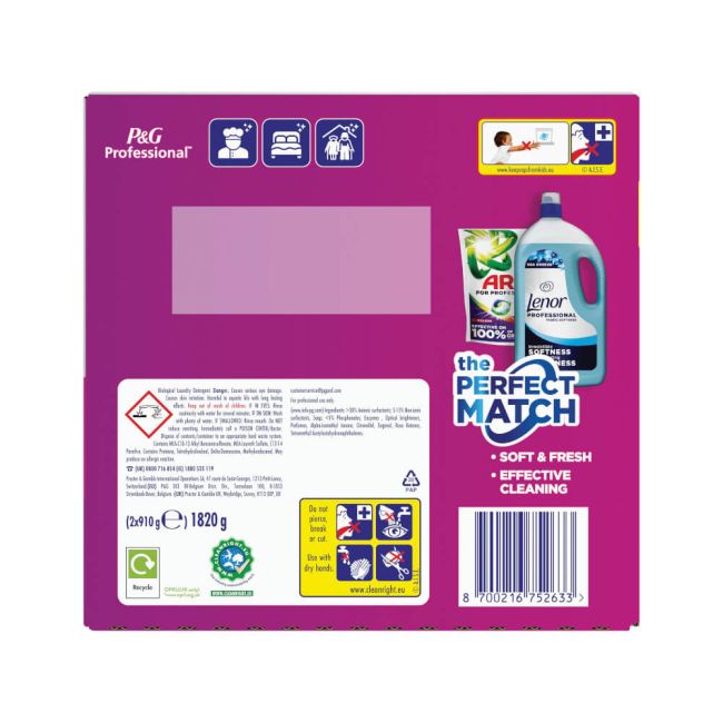 Ariel Professional Liquid Pods 100 Pods Colour C010427 image 2