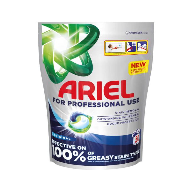Ariel Professional Liquipods All in One Regular 2x50 Pods (Pack of 100) C010440 image 1