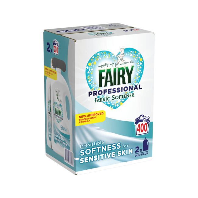 Fairy Professional Sensitive Fabric Softener Liquid 4L 200 Wash (Pack of 2) C010421 image 2