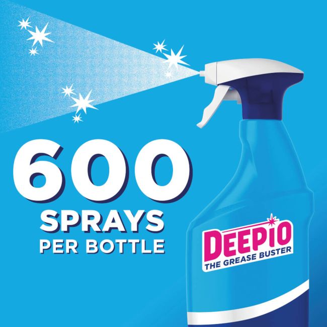 Deepio Professional Degreaser Spray 800ml (Pack of 6) C010415 image 6