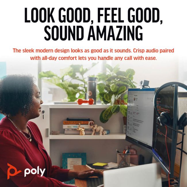 Poly Blackwire 3310 Monaural MS USB-C/A Headset 8X216AA image 2