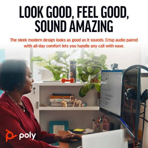 Poly Blackwire 3315 Monaural MS USB-C/A +3.5mm Headset 8X218AA image 8