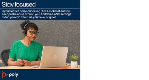 Poly Blackwire 8225 Stereo UC USB-C/A Headset 8X223AA image 4