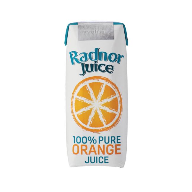 Radnor Juice Pure Orange Juice Tetra Pack 125ml (Pack of 60) T-RJ12STOR/60 image 1