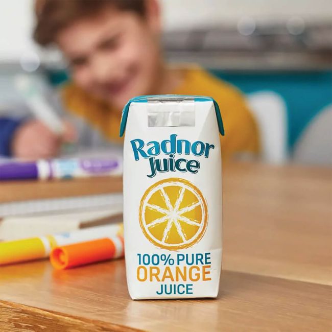 Radnor Juice Pure Orange Juice Tetra Pack 125ml (Pack of 60) T-RJ12STOR/60 image 3