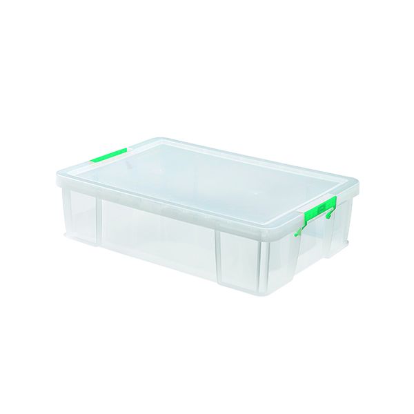 Storestack Storage Box Clear 37L image
