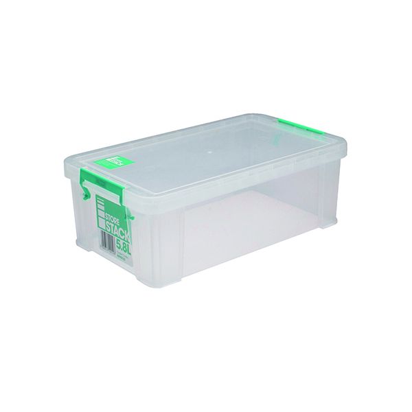 Storestack Storage Box Clear 5800Ml image