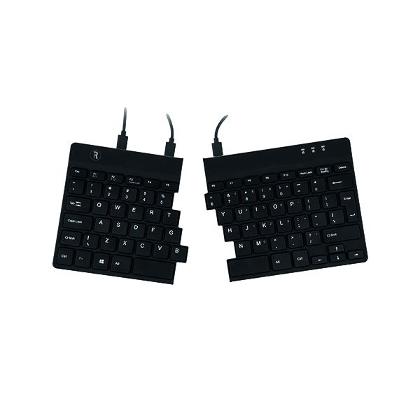 R-GO Split Ergonomic Keyboard Black image
