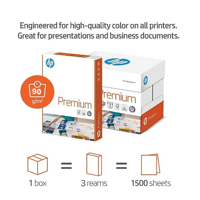 HP Premium Paper A3 90gsm (Pack of 1500) CHP861 image 2