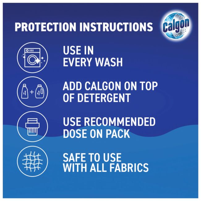 Calgon 4-in-1 Antibacterial Washing Machine Power Gel 750ml 3246420 image 5