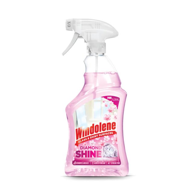 Windolene Glass and Shiny Surfaces Spray 750ml Pink Floral (Pack of 6) 3249582 image 1