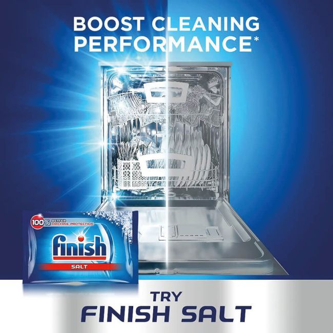 Finish Dishwasher Salt 1kg (Pack of 8) 3277076 image 2