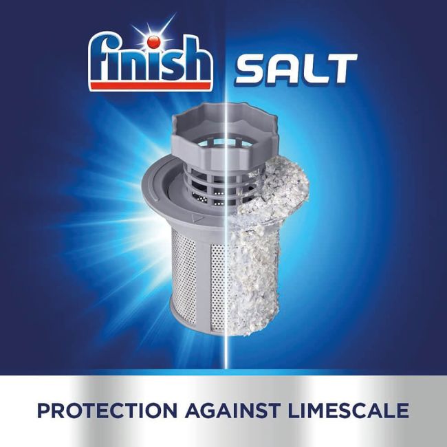 Finish Dishwasher Salt 1kg (Pack of 8) 3277076 image 3